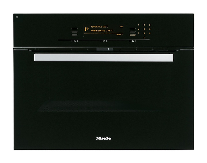 Независимый электрический компактный духовой шкаф Miele H 5080 BM черный
