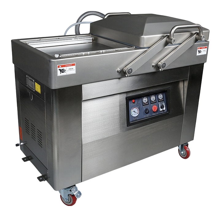 Упаковщик вакуумный Hualian HVC-610S/2B-G (нерж., газ)