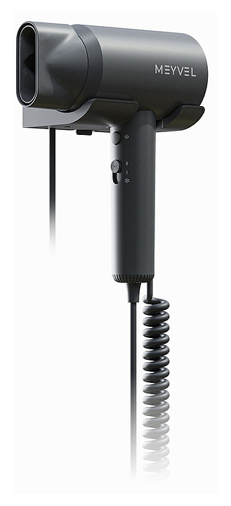 Фен настенный MEYVEL MF10-1600 (Gray) 1600 Вт серый