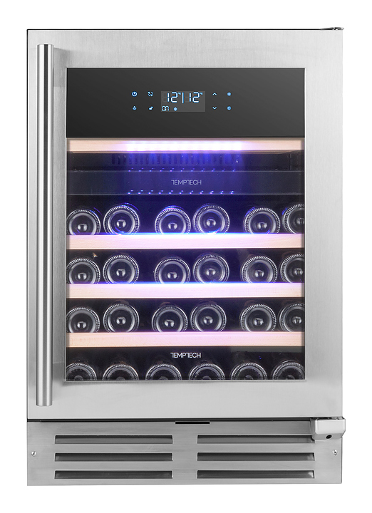 Винный шкаф Temptech Elegance EX60DX нерж. сталь