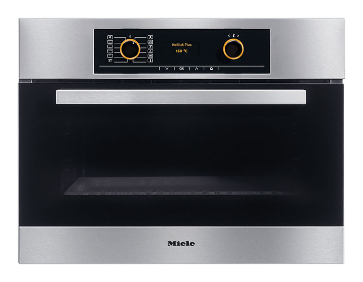 Независимый электрический компактный духовой шкаф Miele H 5061 B Clean Steel