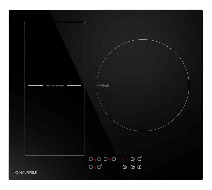 Варочная панель Maunfeld CVI593BBK 6500 Вт 590х520х58 мм индукционная, черный
