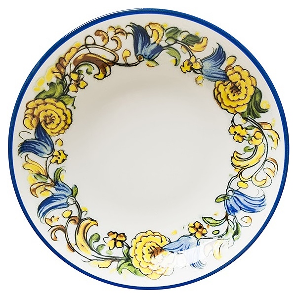 Тарелка глубокая Bonna Albufera ABF-MWBLM23CK 1000 мл d=23 см h=4,5 см (фарфор)