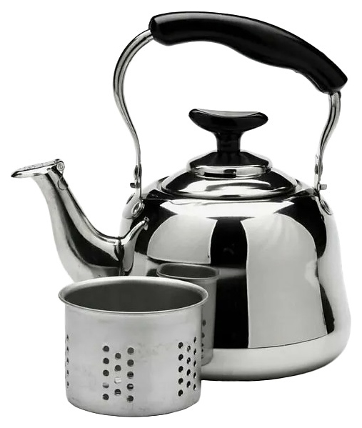 Чайник Restopit рп1125 2,5 л со съемной заварочной емкостью (нерж. сталь)