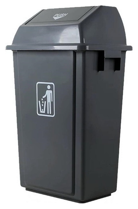 Контейнер для мусора P.L. Proff Cuisine 81280512 60 л с качающейся крышкой 60 л (пластик)