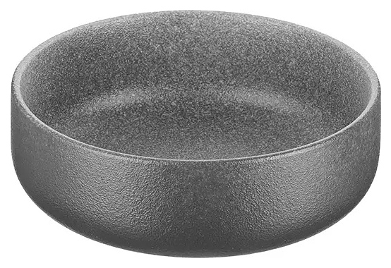 Салатник Kunstwerk Seiko A26083W1384 400 мл d=13 см h=4,5 см (фарфор) серый