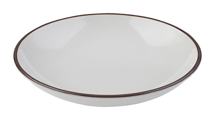 Тарелка глубокая ID Fine Modest Brown 18001-121125 25 см