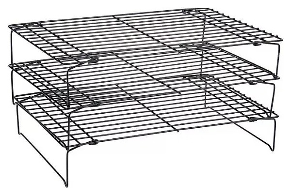 Решетка кондитерская для охлаждения выпечки Restopit рп132 3 яруса 34х24 см (нерж. сталь)