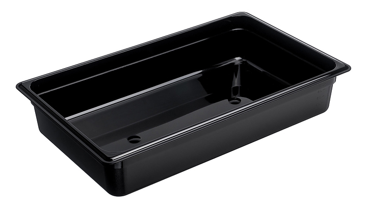 Гастроемкость Gastroplast 79648 GN 1/1-100 (530x325х100 мм) 11.7 л поликарбонат, черный