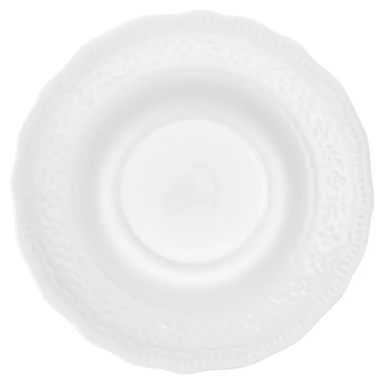 Блюдце Kunstwerk Euphoria 17741#/03025348 d=15/6 см (фарфор) белое