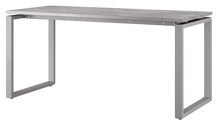 Стол компьютерный КОБОР КO1-100/80 aluminum/chicago