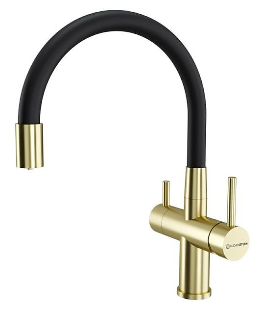 Смеситель для кухни KUCHENSTERN 750GL80 WURM-FE золото