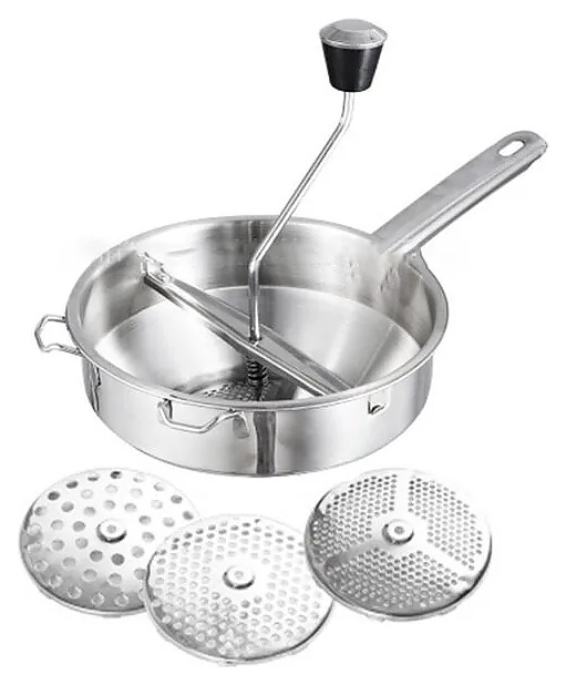 Машинка для протирки пюре Restopit рп634 d=20 cм с 3 сменными дисками (нерж. сталь)