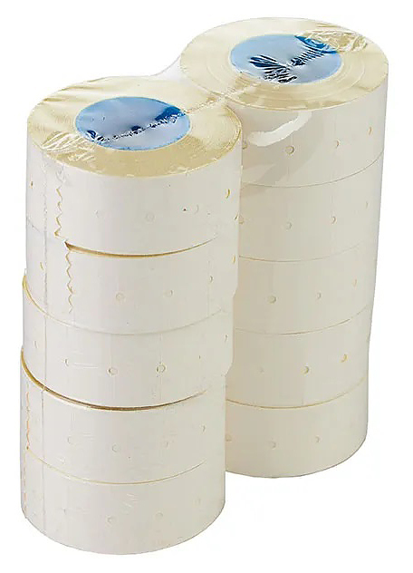 Этикет-лента Xelon 21х12/1000 белая прямая