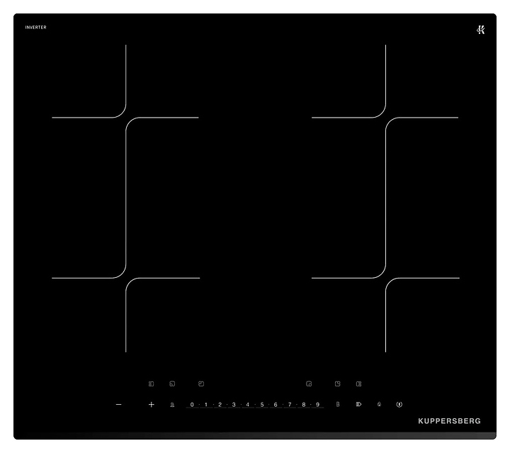 Варочная панель индукционная Kuppersberg ICI 626 черная