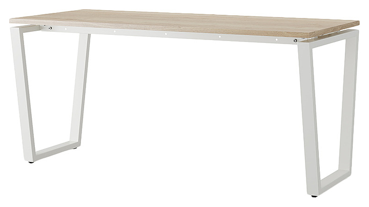 Стол компьютерный КОБОР KOTR-160/80 white/natural