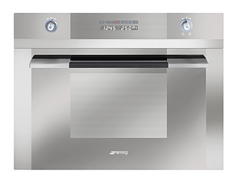 Независимый электрический компактный духовой шкаф SMEG SC45MFSG