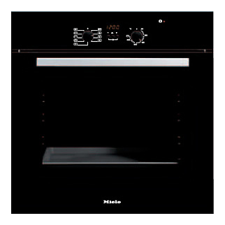 Независимый электрический духовой шкаф Miele H 4212 B черный