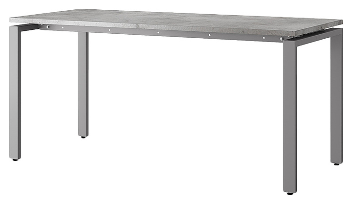 Стол компьютерный КОБОР KP-140/70 aluminum/chicago