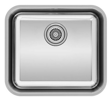 Кухонная мойка KUCHENSTERN 651SS60 RUND 50 AISI 304 445х445х185 мм нержавеющая сталь