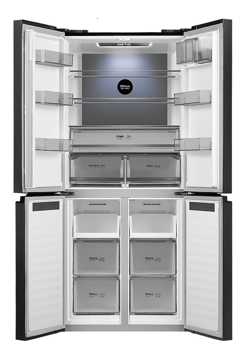 Холодильник Maunfeld Cross Door KITFit NO FROST MFF192NFB01 518 л 833х640х1910 мм черный