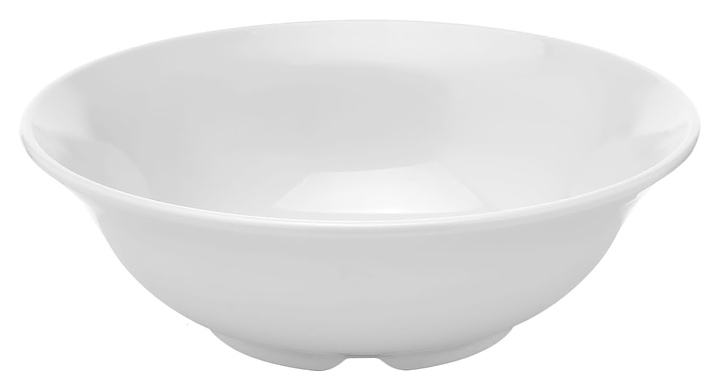 Тарелка глубокая Gastroplast 79991 750 мл d=18 см h=5,7 см (поликарбонат) белая