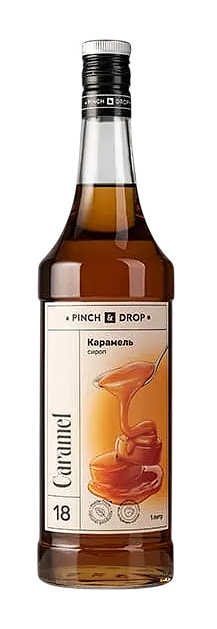 Сироп Pinch&Drop 05031724 Карамель 1 л (бутылка стекло)
