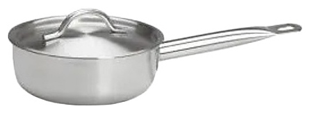 Сотейник Restopit рп437 1,6 л d=19,5 см h=7 см с крышкой (нерж. сталь)