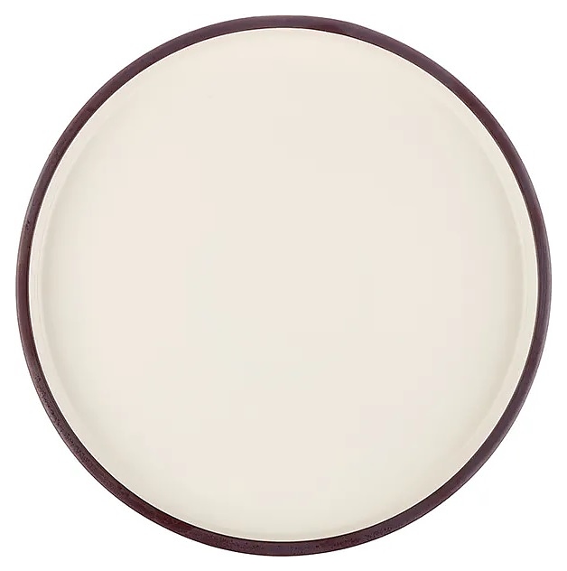 Тарелка Kunstwerk Bliss CHP12202-1137C d=25,5 см h=5,3 см (фарфор) белая