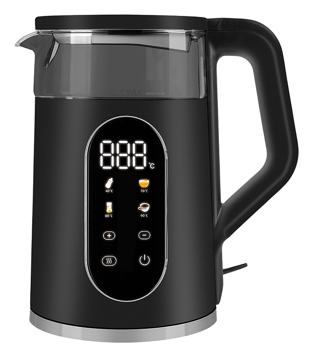 Чайник Maunfeld MGK6702B 1.7 л 2200 Вт черный