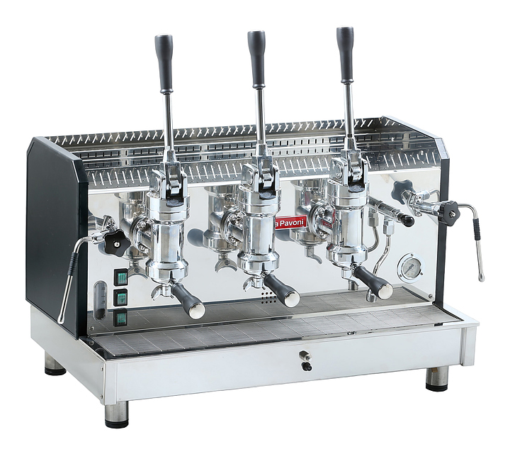 Кофемашина леверная La Pavoni VASARI3L черная