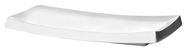 Блюдо для суши Kunstwerk A2526 24х11 см h=1,8 см (фарфор) белое