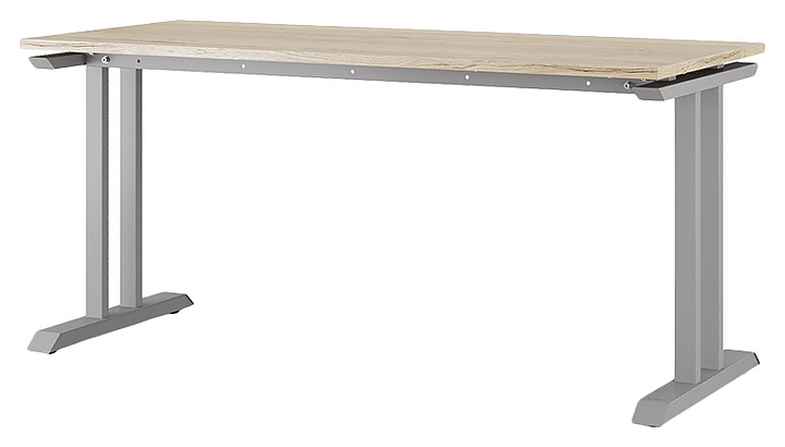 Стол компьютерный КОБОР KT-100/60 aluminum/natural