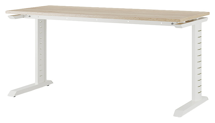 Стол компьютерный КОБОР КL2-160/70 white/natural