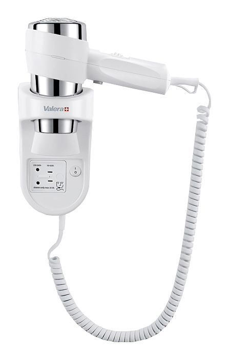 Фен настенный Valera Hospitality Action Super Plus 1600 Shaver белый