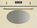 Компактный духовой шкаф с СВЧ SMEG S845MCPO9