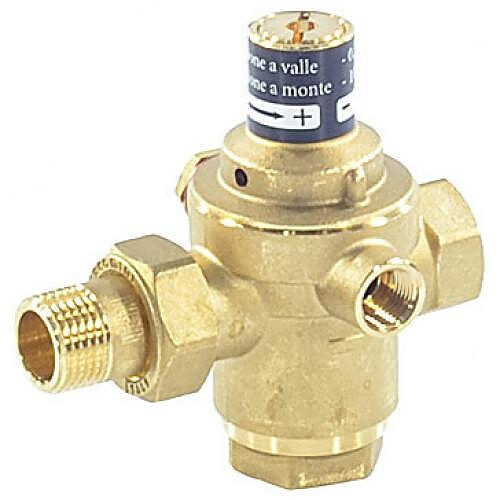 R150B Ду 15 Ру10 1/2" НР/"американка&qu ot; Рн = 0, 5 - 3бар с выходом под манометр и обратным клапаном