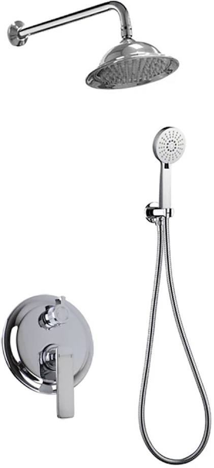 Pure A800/9143-2 встраиваемый, на 2 выхода, хром