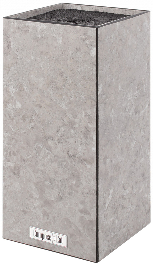 Fashion PDN114057OA4 11x11x24 см, белый мрамор