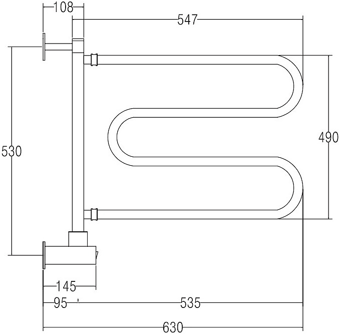 Vento 500 BOX Old BRASS