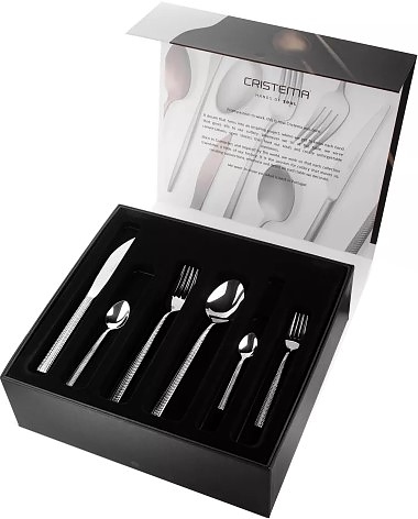 PEP-10300-75L 75 шт. на 12 персон, зеркальная полировка