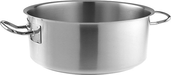 Expo Satinato 306009-50 39, 25 л, Ø 50 см, H = 21 см, L = 66 см, B = 52, 5 см (нерж. сталь) сатин