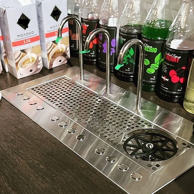 EasyMilk EM-02.3R.2/3 с радиомодулем и ринзером для 3 видов жидкостей