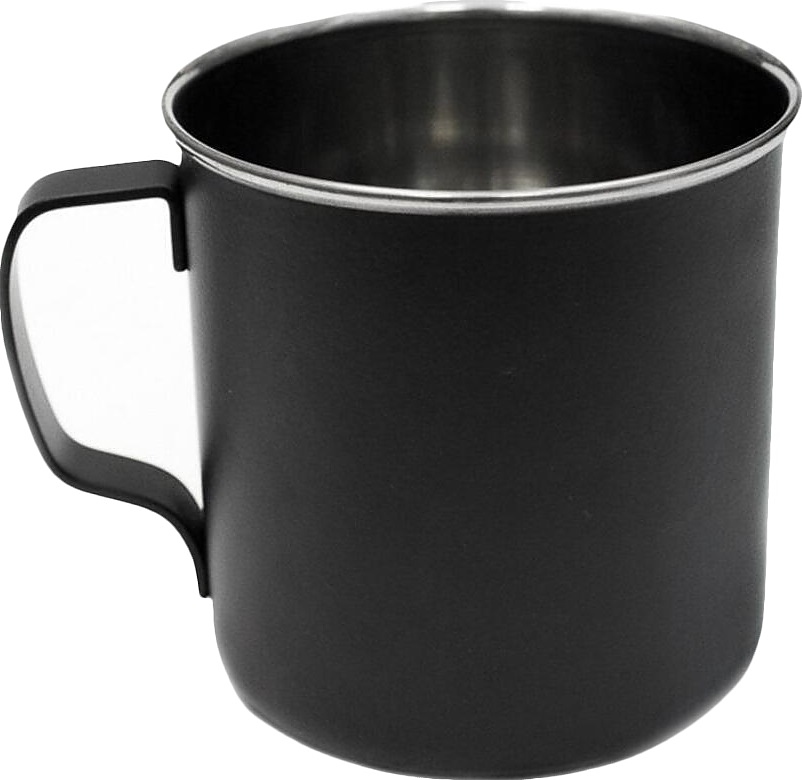 BarWare King MUG16PBK 350 мл (нерж. сталь) черная