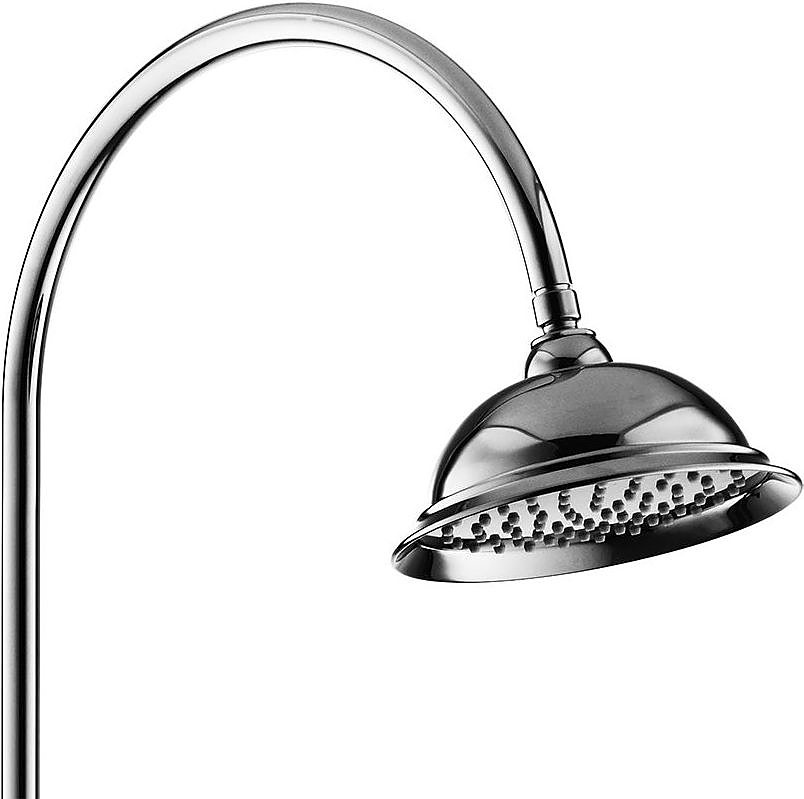 Adelia SX-6010/00 с верхней душевой лейкой "Тропический дождь", хром