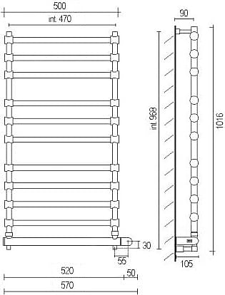 Sole 564-11 BOX хром