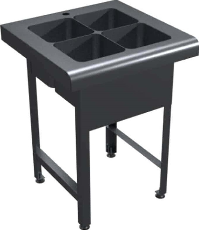 7-005.1 600х600х800 мм (нерж. сталь)