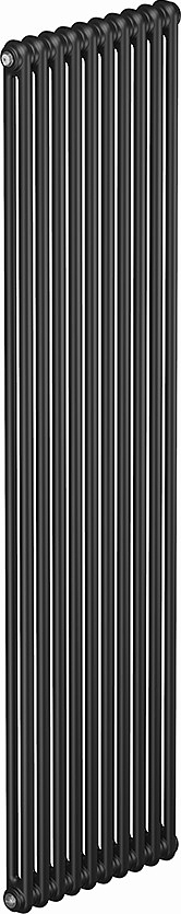 TUBOG TUB 2180-10-AN антрацит (10 секций, боковое подключение)