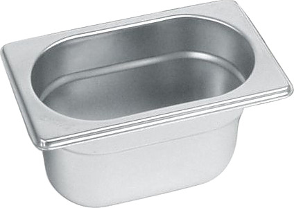 E-8019065 GN 1/9-65 (176x108x65 мм) нерж. сталь, 0, 6 л