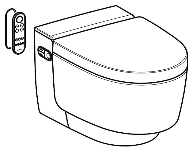 AquaClean Mera Comfort глянцевый хром